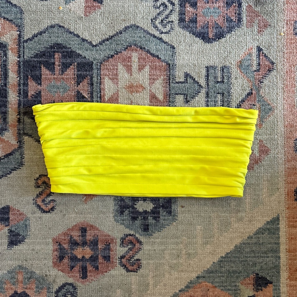 Mikoh strapless bikini top